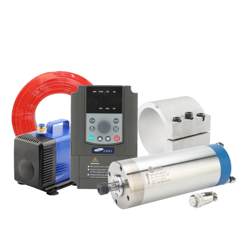 2.2Kw Water Cooled Spindle Kit Vfd - Moteur de broche de fraisage refroidi