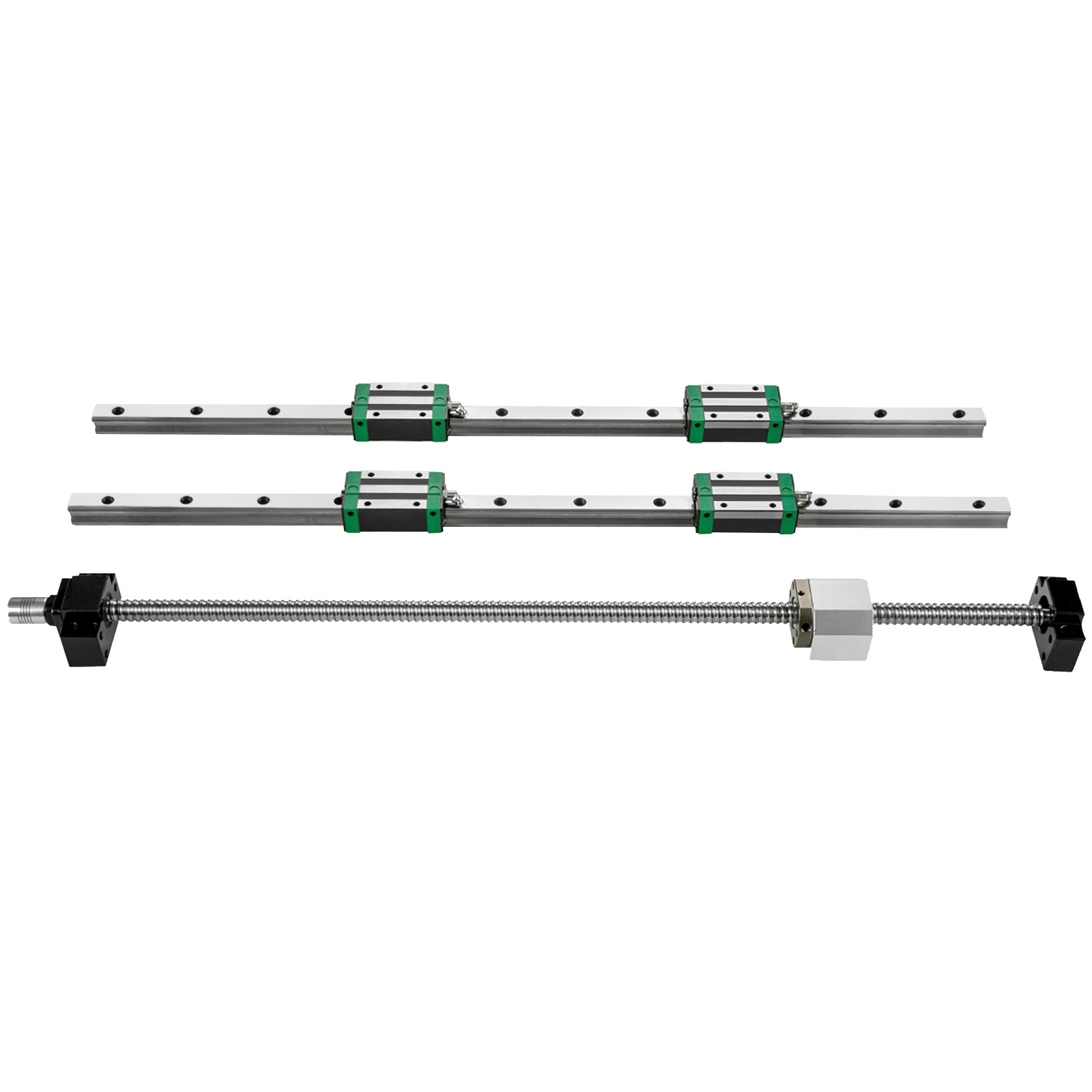 Rail de guidage linéaire, 2 pi - Hgr20 Linear Guide Rail Ballscrew Set avis et prix